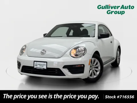 White 2018 Volkswagen Beetle 2.0T S for sale in Plano, TX