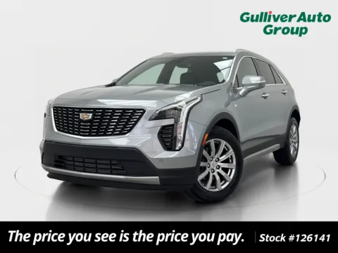 Silver 2023 Cadillac XT4 Premium Luxury for sale in Plano, TX