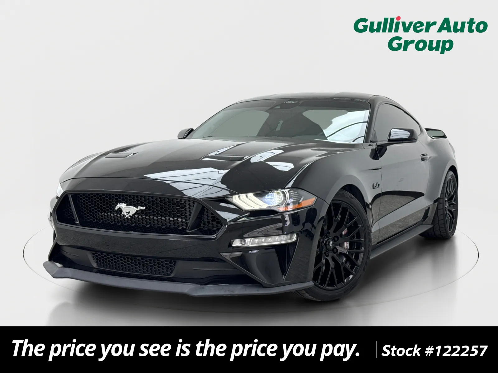 Black 2021 Ford Mustang GT Premium for sale in Plano, TX