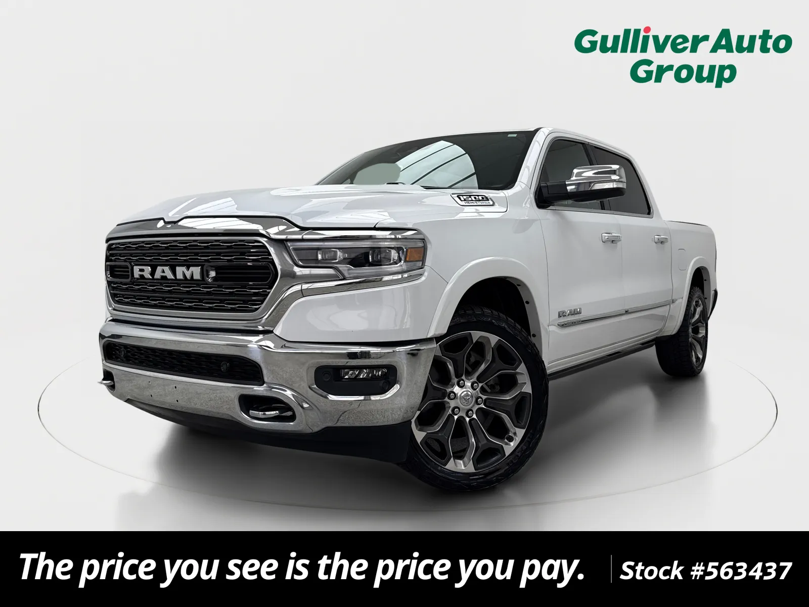 White 2021 Ram 1500 Limited for sale in Plano, TX