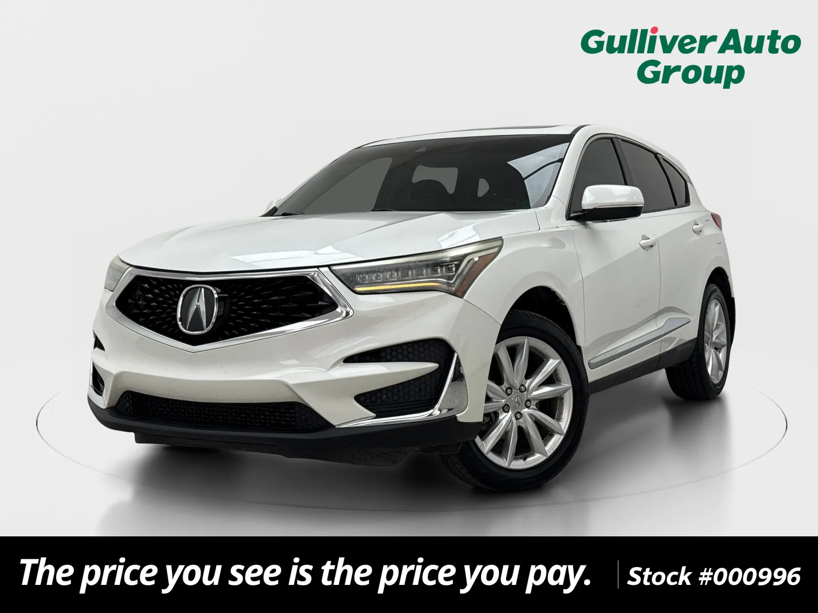 White 2020 Acura RDX for sale in Plano, TX