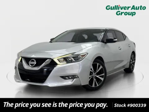 Silver 2016 Nissan Maxima 3.5 SV for sale in Plano, TX