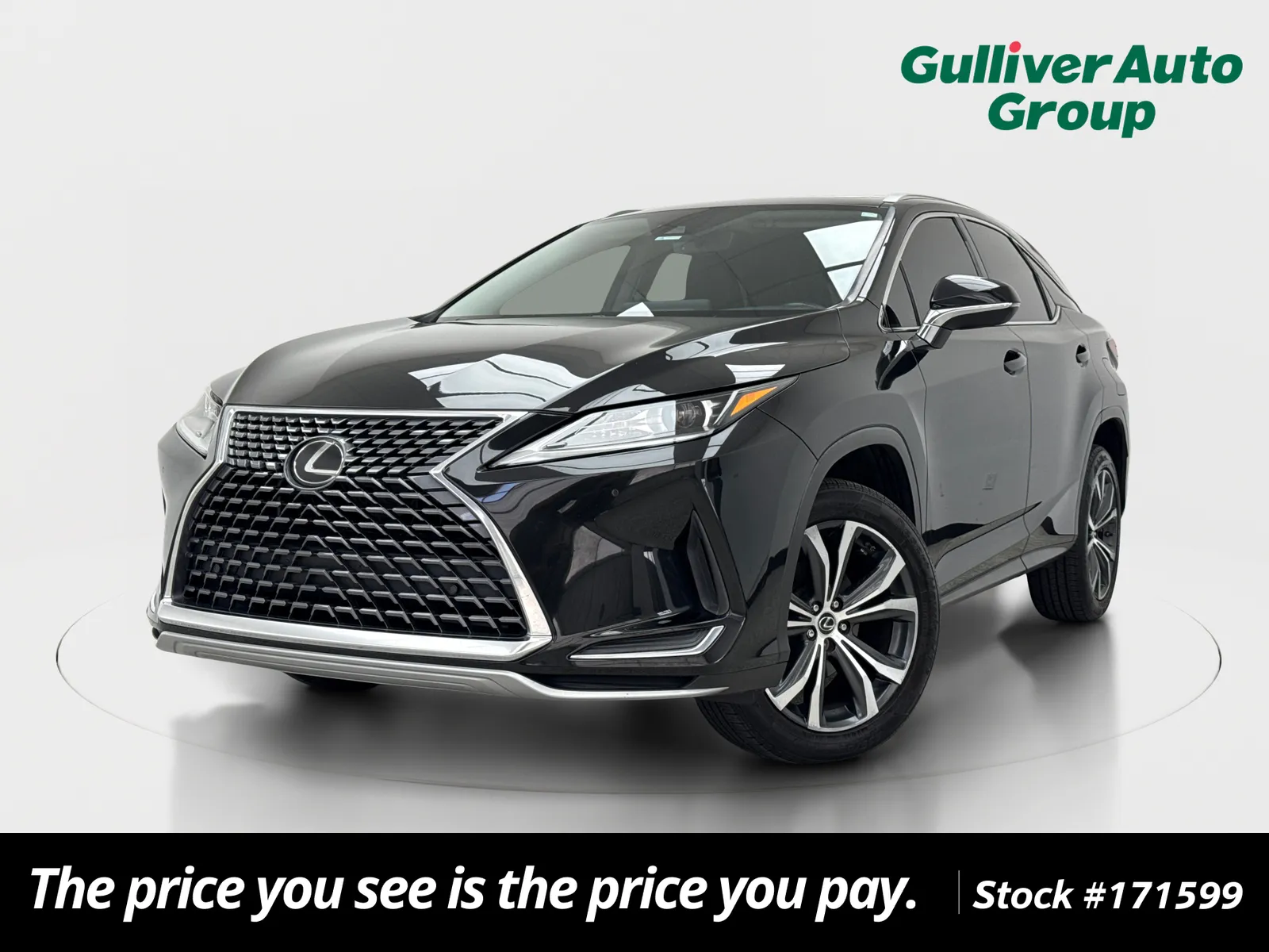 Black 2020 Lexus RX 350 for sale in Plano, TX