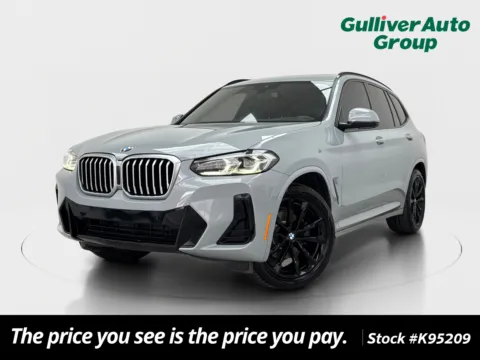 Gray 2022 BMW X3 xDrive30i for sale in Plano, TX