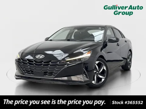 Black 2022 Hyundai Elantra Limited for sale in Plano, TX