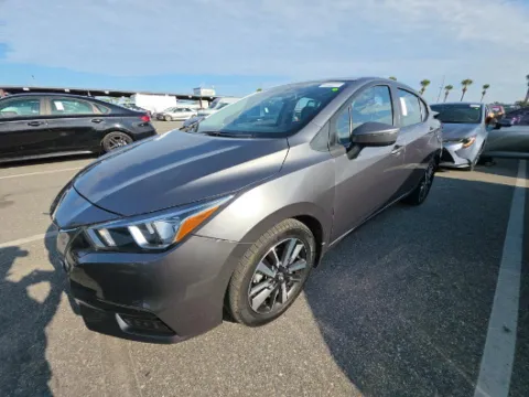 Gray 2021 Nissan Versa 1.6 SV for sale in Plano, TX