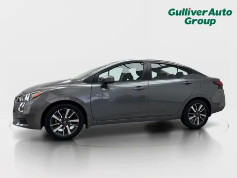 Photos of 2021 Nissan Versa 1.6 SV for sale in Plano, TX at Gulliver Auto Group