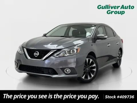 Gray 2019 Nissan Sentra SR for sale in Plano, TX