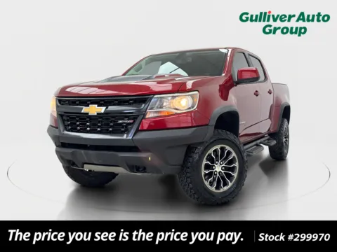 Red 2017 Chevrolet Colorado ZR2 for sale in Plano, TX