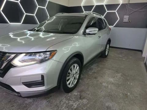 Silver 2018 Nissan Rogue SV for sale in Plano, TX