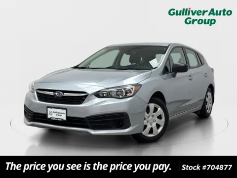 Silver 2021 Subaru Impreza for sale in Plano, TX