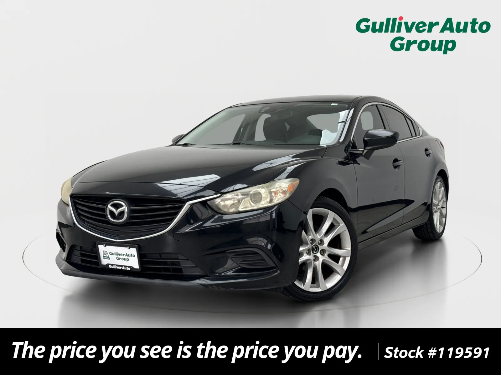 Black 2014 Mazda Mazda6 i Touring for sale in Plano, TX