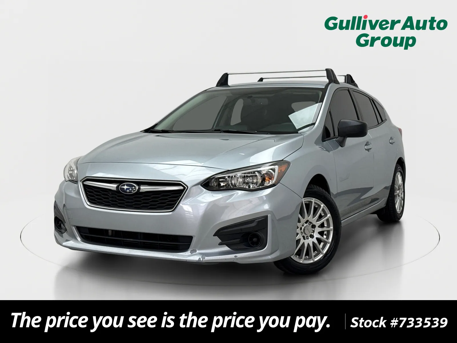 Silver 2018 Subaru Impreza 2.0i for sale in Plano, TX