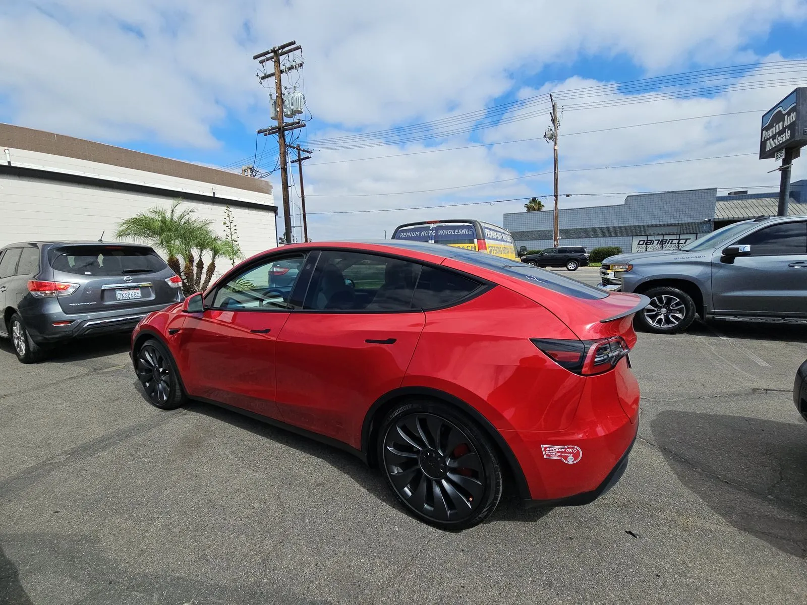 Red 2023 Tesla Model Y Performance for sale in Plano, TX