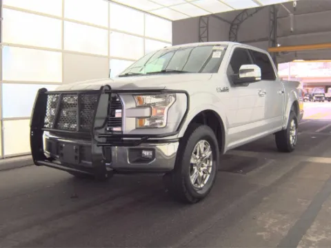 Silver 2017 Ford F-150 Lariat for sale in Plano, TX
