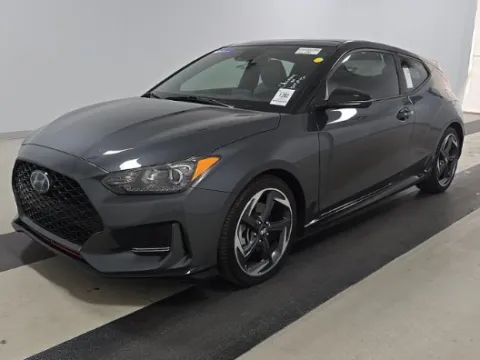 Gray 2021 Hyundai Veloster Turbo Ultimate for sale in Plano, TX