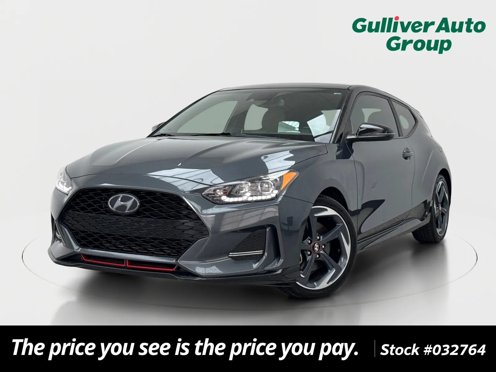 Gray 2021 Hyundai Veloster Turbo Ultimate for sale in Plano, TX