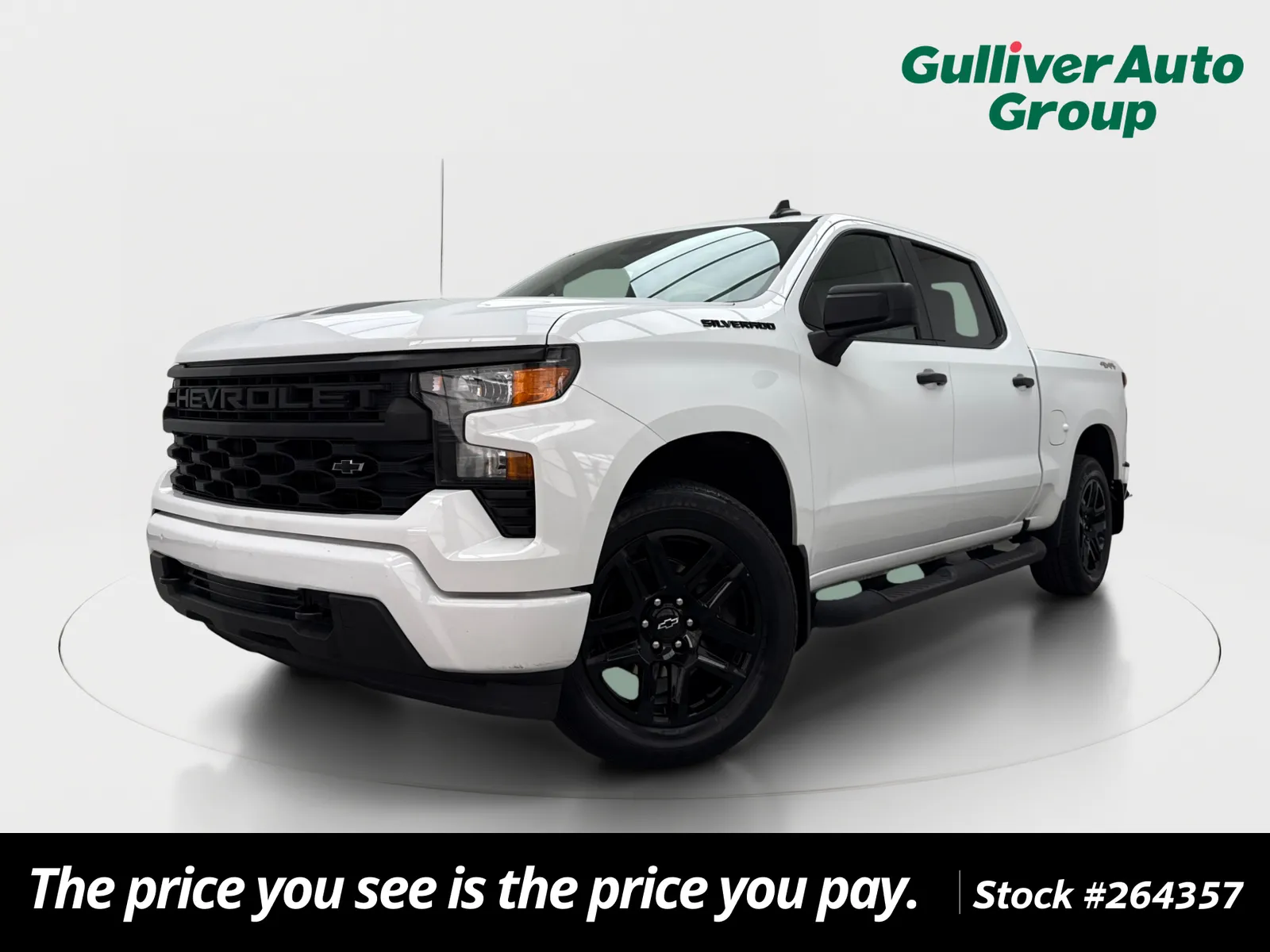 White 2023 Chevrolet Silverado 1500 Custom for sale in Plano, TX
