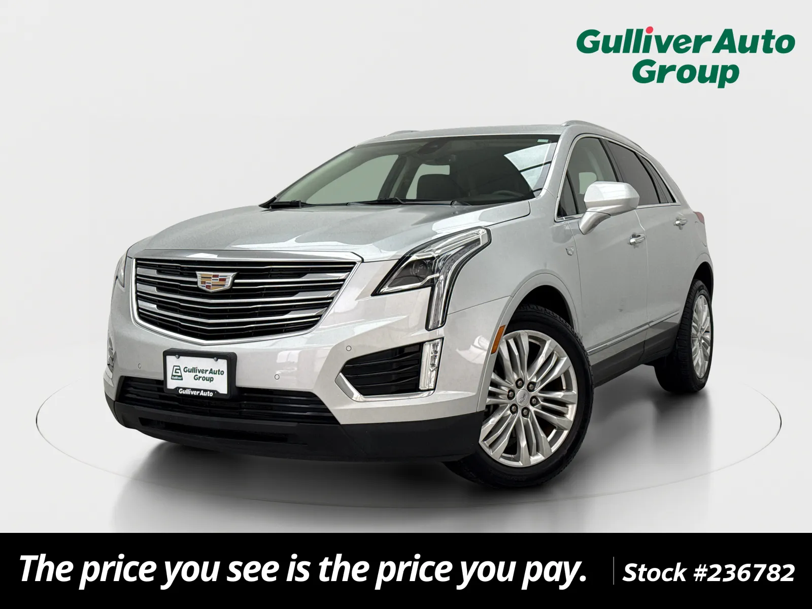 Silver 2019 Cadillac XT5 Premium Luxury for sale in Plano, TX