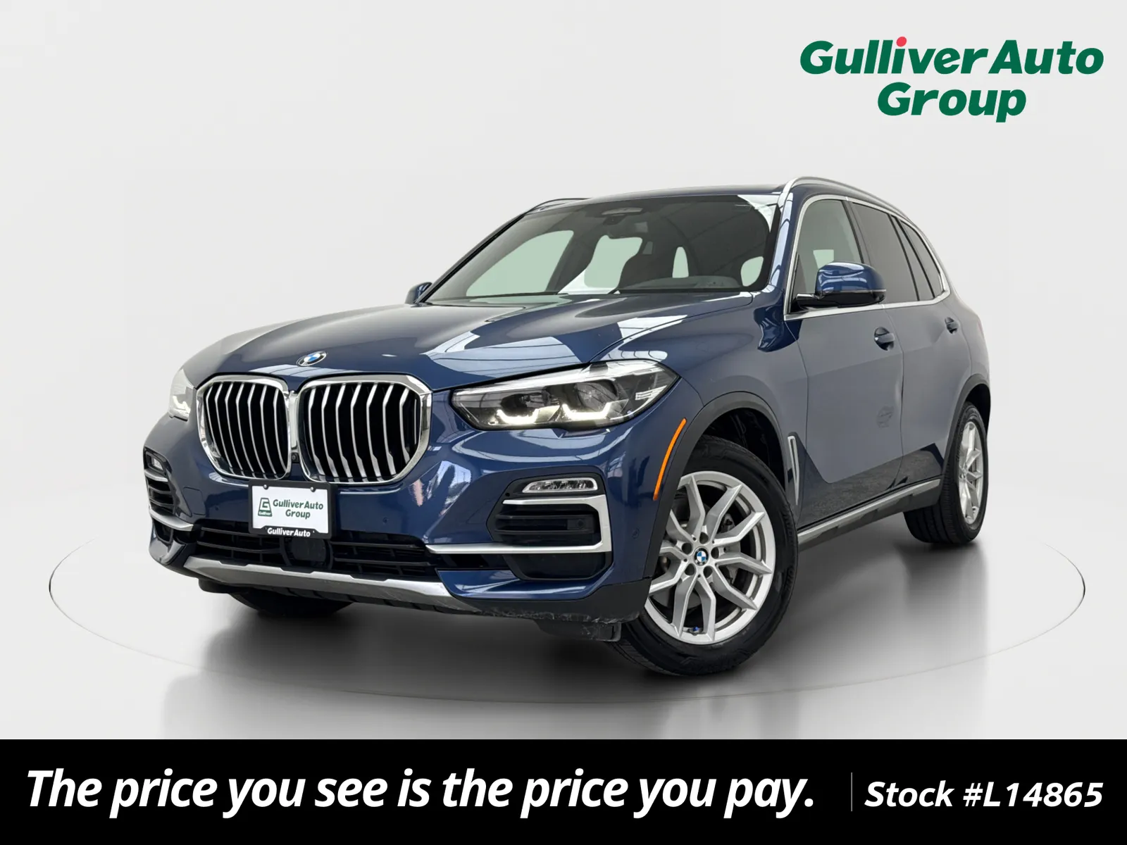 Blue 2019 BMW X5 xDrive40i for sale in Plano, TX