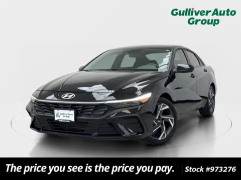 Black 2025 Hyundai Elantra SEL Sport for sale in Plano, TX