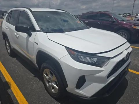 Another view of 2021 Toyota RAV4 Hybrid LE for sale in Plano, TX at Gulliver Auto Group