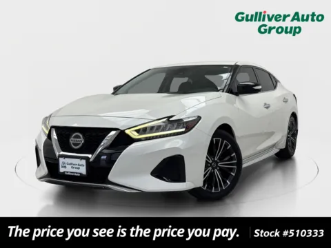 White 2021 Nissan Maxima SV for sale in Plano, TX