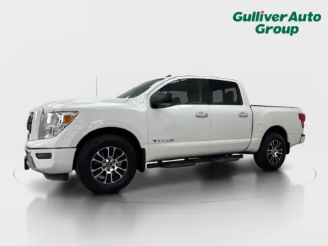 Photos of 2021 Nissan Titan SV for sale in Plano, TX at Gulliver Auto Group