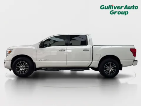 Another view of 2021 Nissan Titan SV for sale in Plano, TX at Gulliver Auto Group