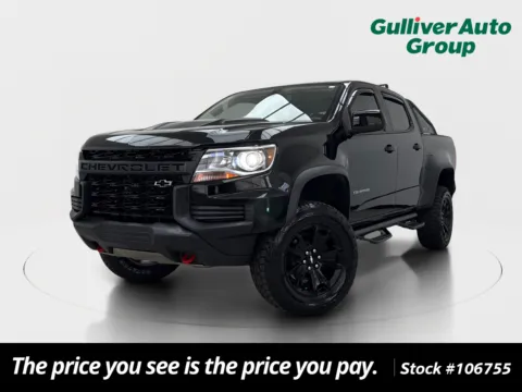 Black 2022 Chevrolet Colorado ZR2 for sale in Plano, TX