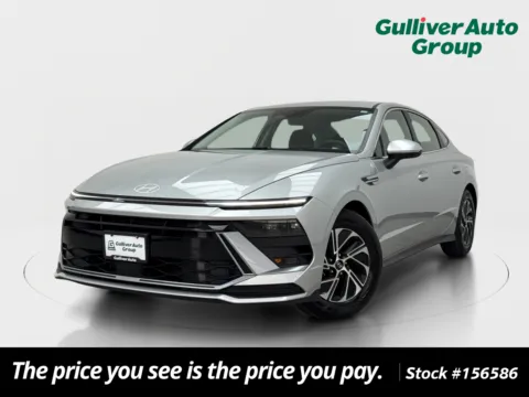 Silver 2026 Hyundai Sonata Hybrid Blue for sale in Plano, TX