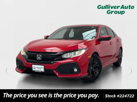 Orange 2019 Honda Civic EX for sale in Plano, TX
