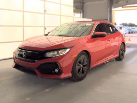 Orange 2019 Honda Civic EX for sale in Plano, TX