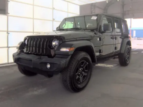 Black 2021 Jeep Wrangler Unlimited Sport for sale in Plano, TX