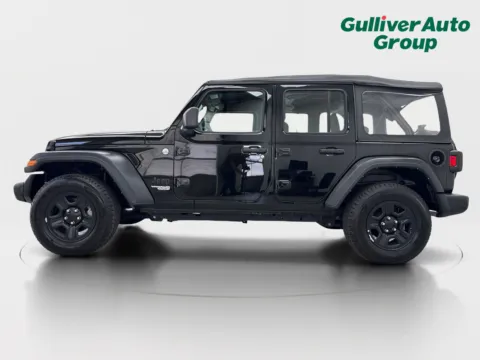 Another view of 2021 Jeep Wrangler Unlimited Sport for sale in Plano, TX at Gulliver Auto Group