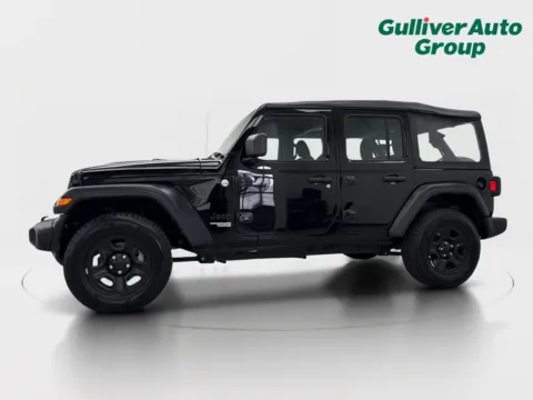 Photos of 2021 Jeep Wrangler Unlimited Sport for sale in Plano, TX at Gulliver Auto Group