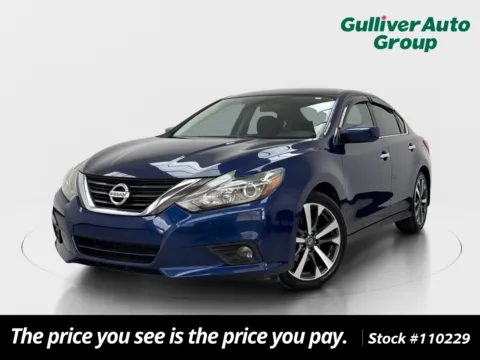 Blue 2017 Nissan Altima 2.5 SR for sale in Plano, TX