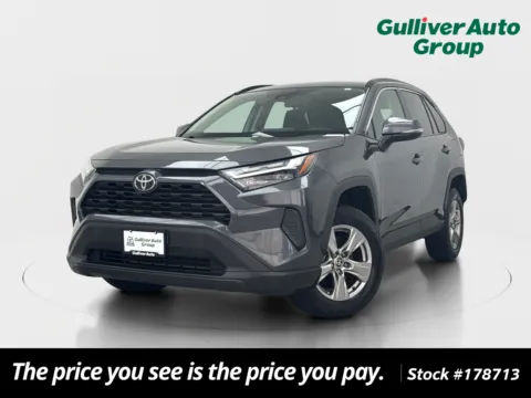 Gray 2022 Toyota RAV4 XLE for sale in Plano, TX
