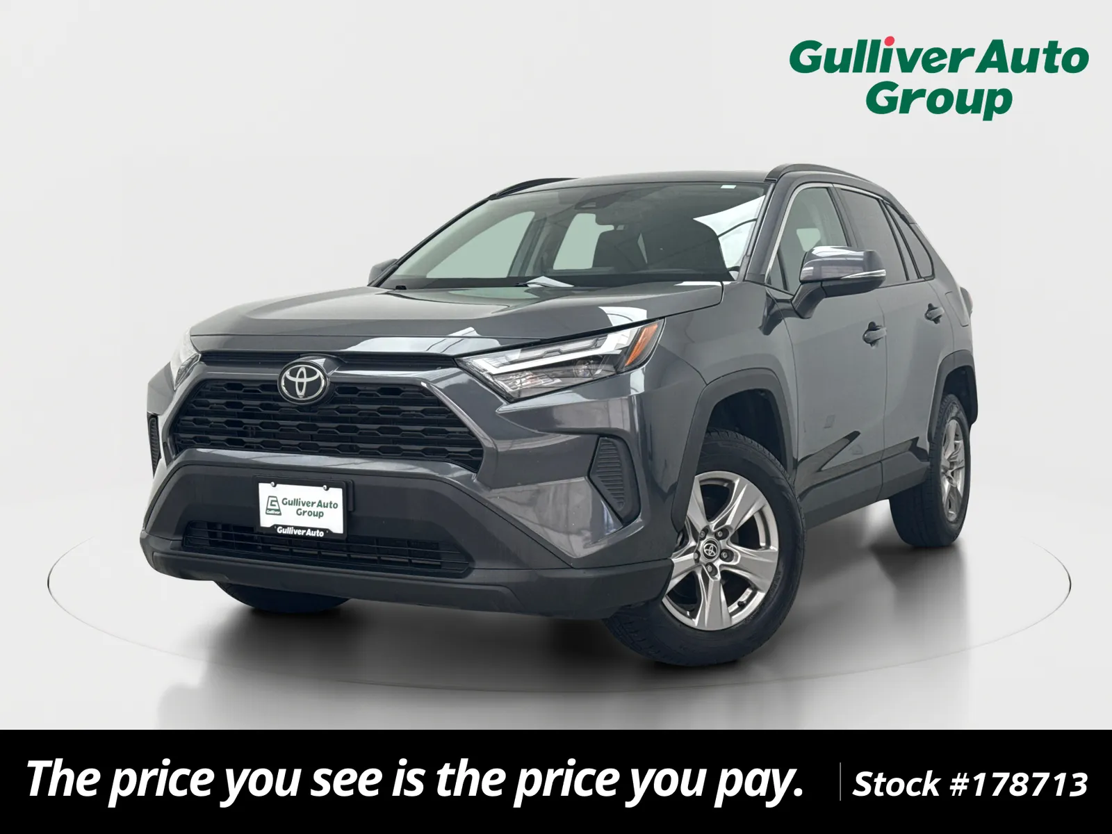 Gray 2022 Toyota RAV4 XLE for sale in Plano, TX