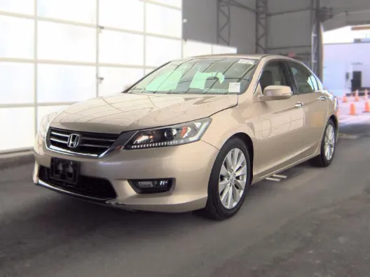 Beige 2014 Honda Accord EX-L for sale in Plano, TX