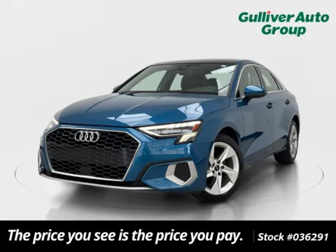 Blue 2023 Audi A3 40 Premium Plus for sale in Plano, TX