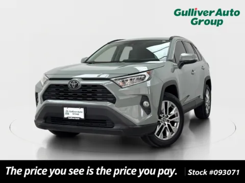 Gray 2020 Toyota RAV4 XLE Premium for sale in Plano, TX