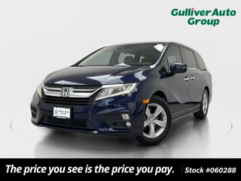 Black 2020 Honda Odyssey EX-L for sale in Plano, TX