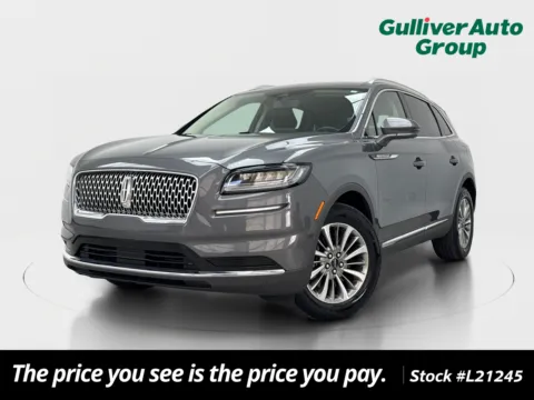 Gray 2022 Lincoln Nautilus Standard for sale in Plano, TX