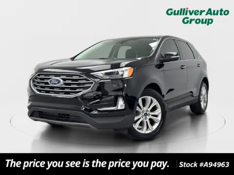 Photos of 2022 Ford Edge Titanium for sale in Plano, TX at Gulliver Auto Group