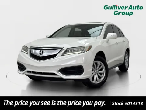 White 2017 Acura RDX Technology & AcuraWatch Plus Packages for sale in Plano, TX