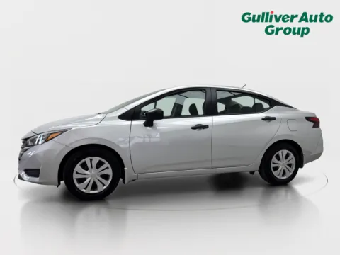 Photos of 2025 Nissan Versa 1.6 S for sale in Plano, TX at Gulliver Auto Group