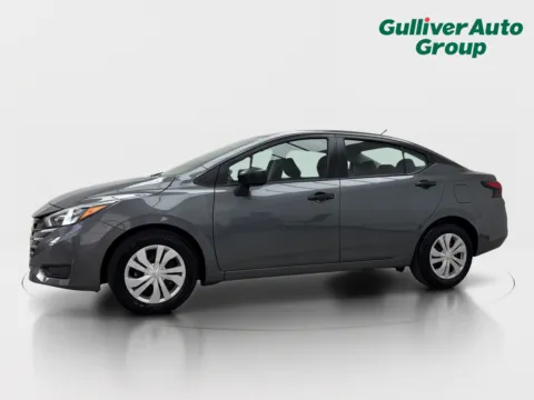 Photos of 2025 Nissan Versa 1.6 S for sale in Plano, TX at Gulliver Auto Group
