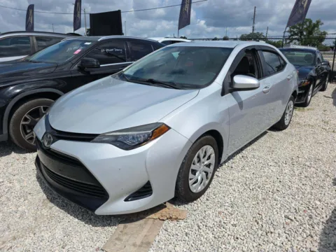 Silver 2017 Toyota Corolla LE for sale in Plano, TX