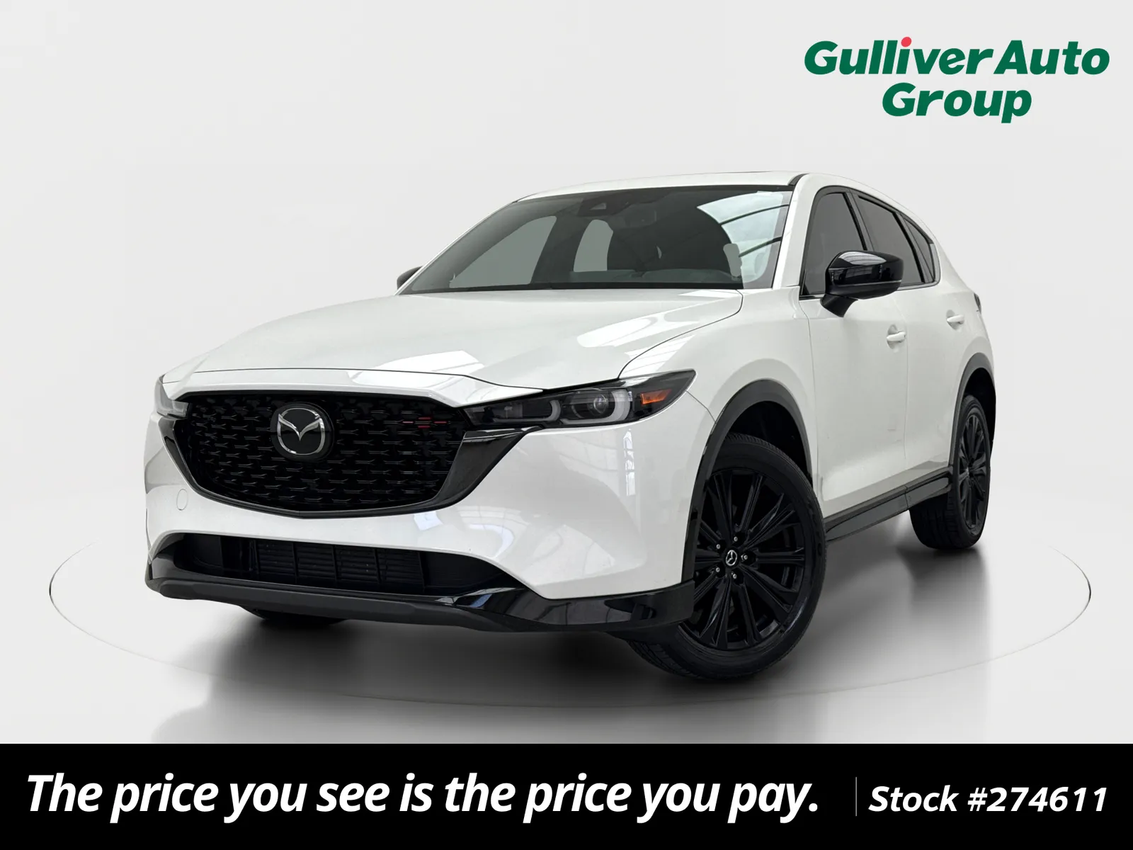 White 2023 Mazda CX-5 2.5 Turbo for sale in Plano, TX